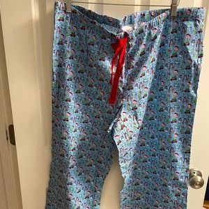 Vineyard Vines NWT size Large Womens Christmas Holiday Pajama Pants